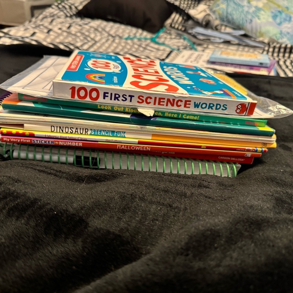 📚 Kids Learning Book Bundle – Wipe-Clean, Sticker & Activity Books K-1 - Picture 4 of 12